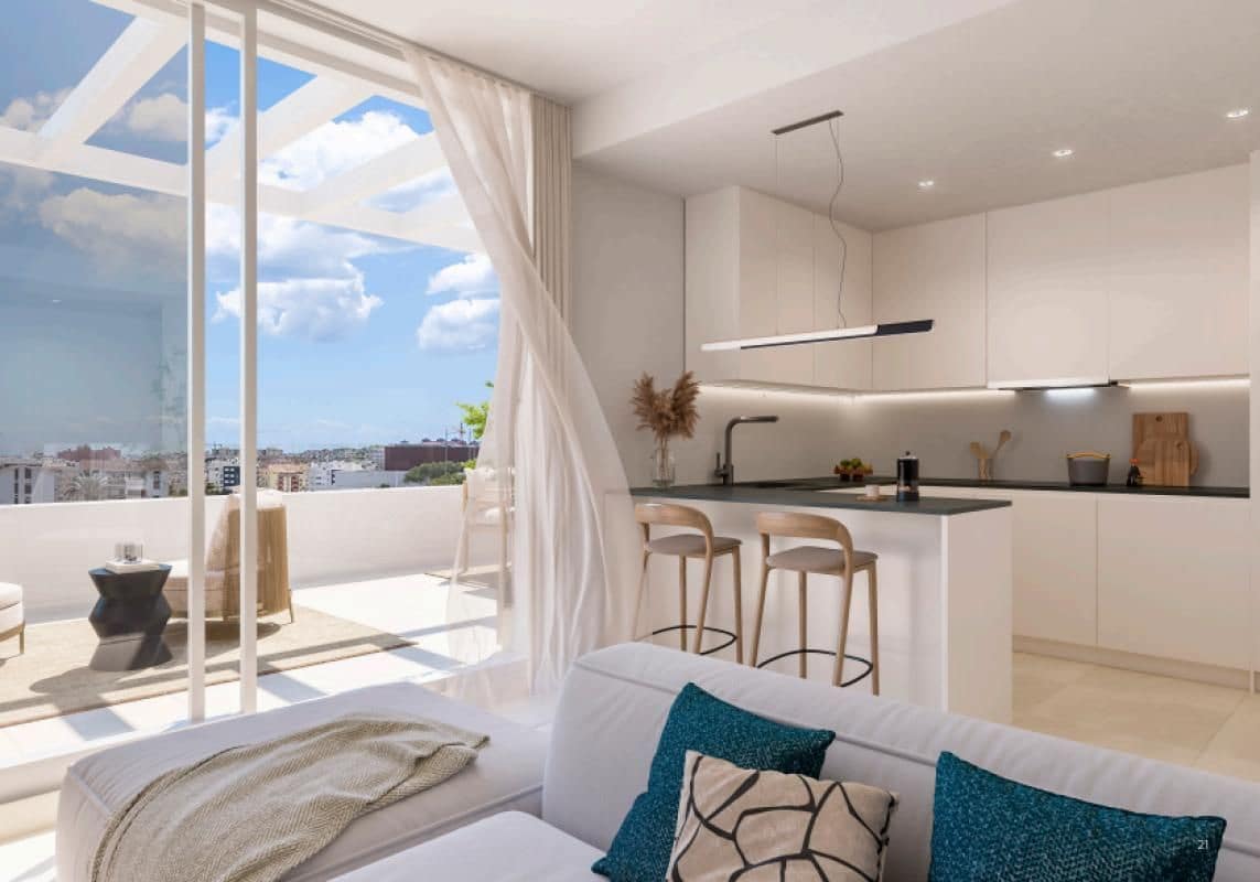 2 quarto Apartamento para venda em Estepona com piscina - 499 000 € (Ref: 9428611)