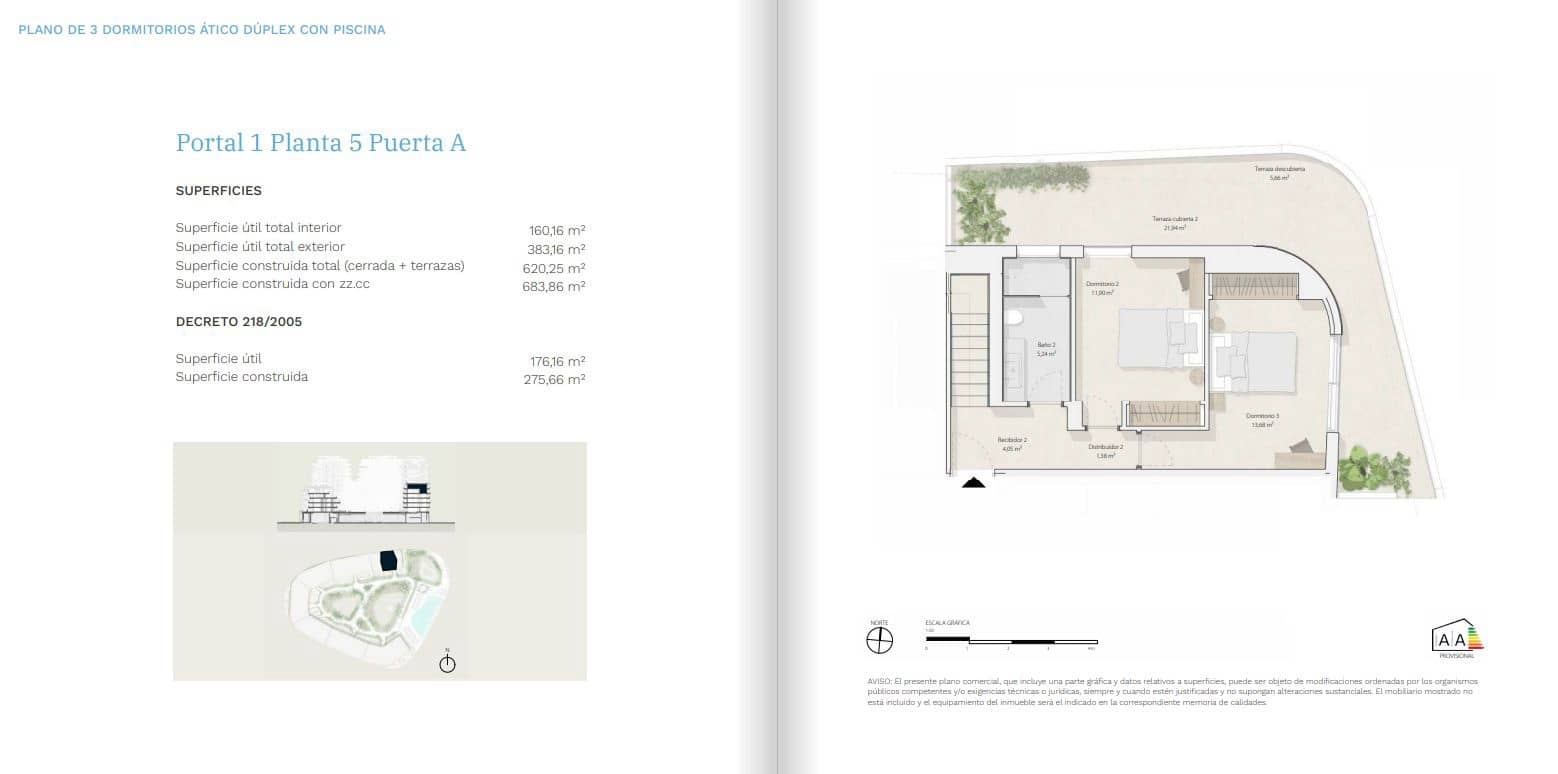 1 camera da letto Appartamento in vendita in New Golden Mile con piscina - 689.000 € (Rif: 9428612)