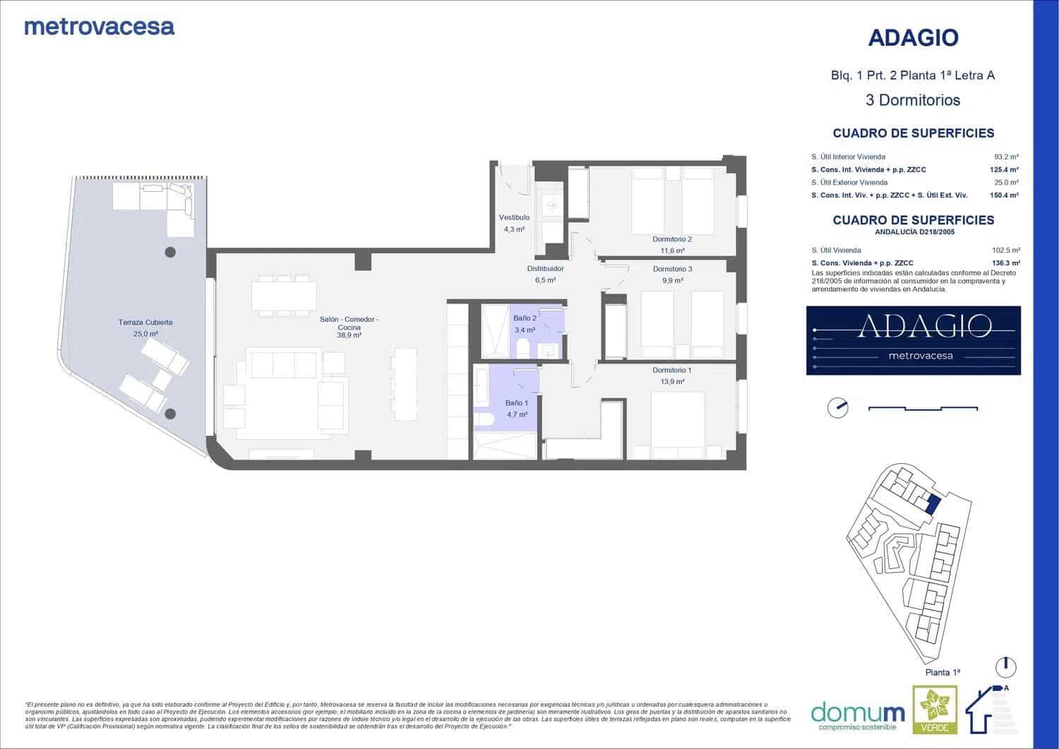 3 bedroom Apartment for sale in Estepona with pool garage - € 441,000 (Ref: 9431859)