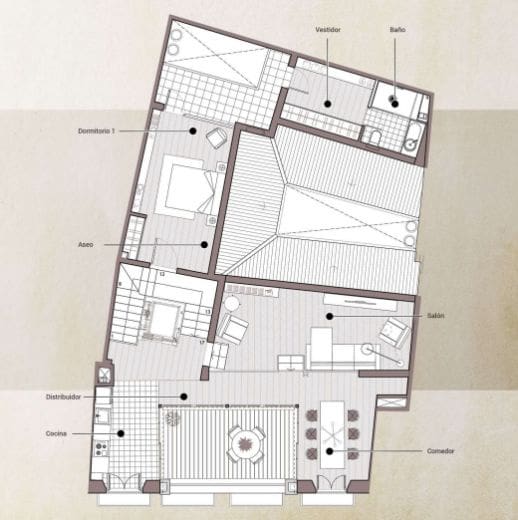 2 quarto Apartamento para venda em Malaga cidade - 1 812 500 € (Ref: 9431861)