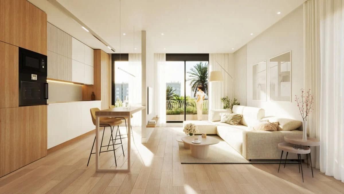 1 sypialnia Mieszkanie na sprzedaż w Miasto Malaga z basenem - 366 795 € (Ref: 9431862)