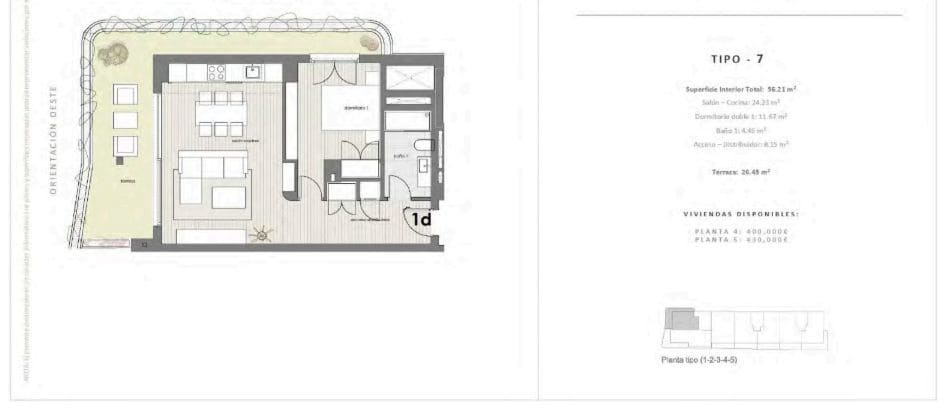 2 sovrum Takvåning till salu i Estepona med pool - 790 000 € (Ref: 9431864)