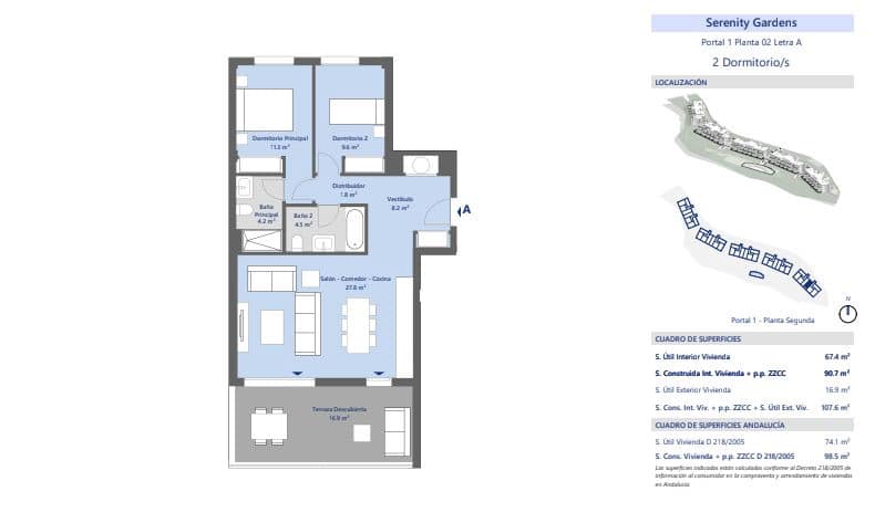 2 sypialnia Mieszkanie na sprzedaż w Estepona z basenem - 320 000 € (Ref: 9431869)