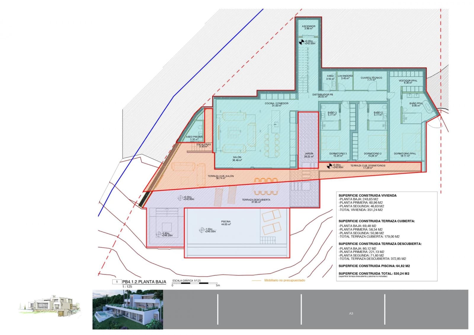 3 sypialnia Willa na sprzedaż w Benahavis z basenem - 2 775 000 € (Ref: 9431870)