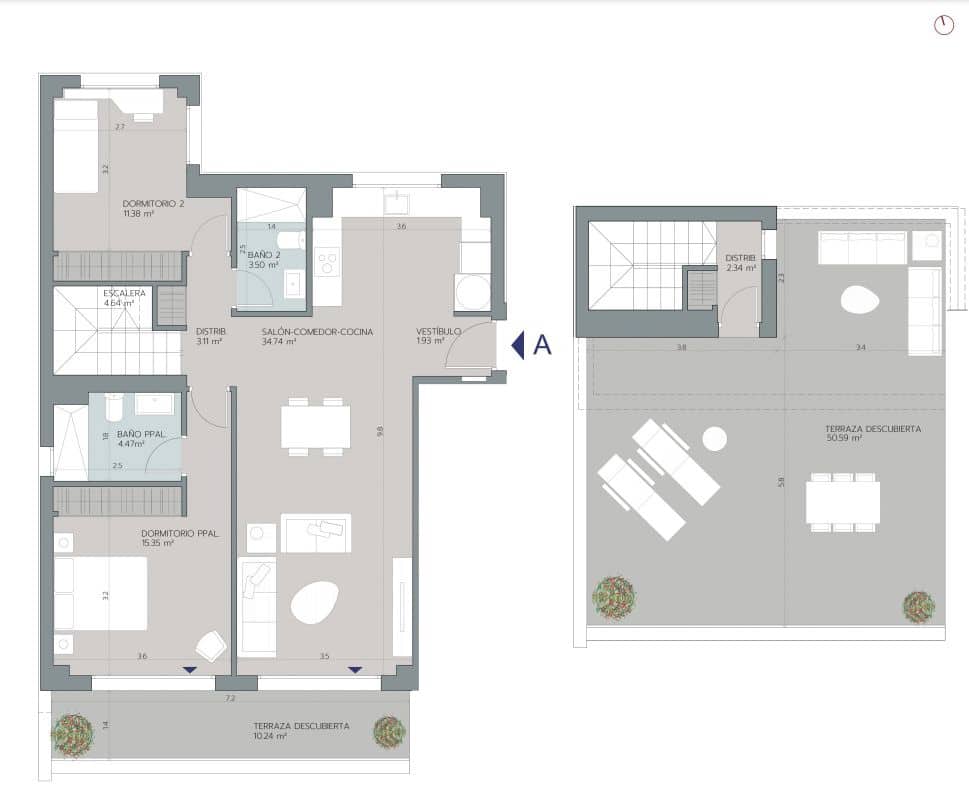 2 bedroom Flat for sale in Estepona with pool - € 303,000 (Ref: 9431883)