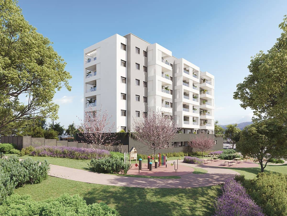 2 sypialnia Apartament na sprzedaż w Miasto Malaga z basenem - 319 000 € (Ref: 9431901)