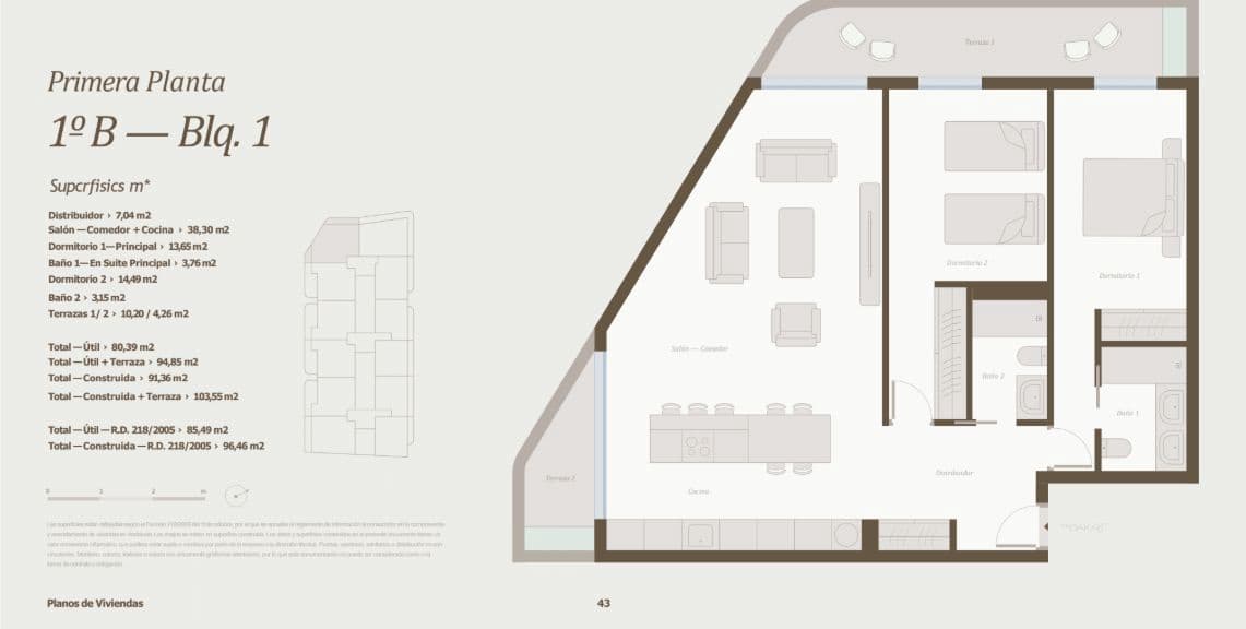 2 bedroom Flat for sale in Estepona with pool garage - € 430,000 (Ref: 9440625)