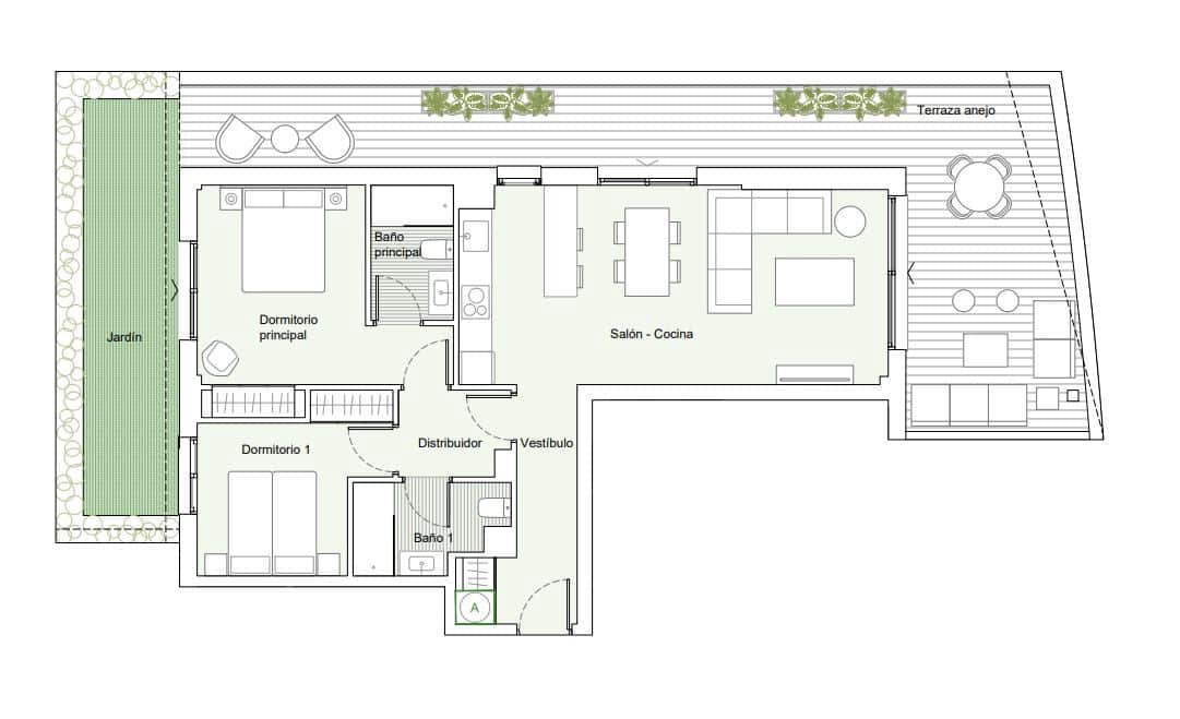 3 quarto Penthouse para venda em Estepona com piscina - 710 000 € (Ref: 9440627)