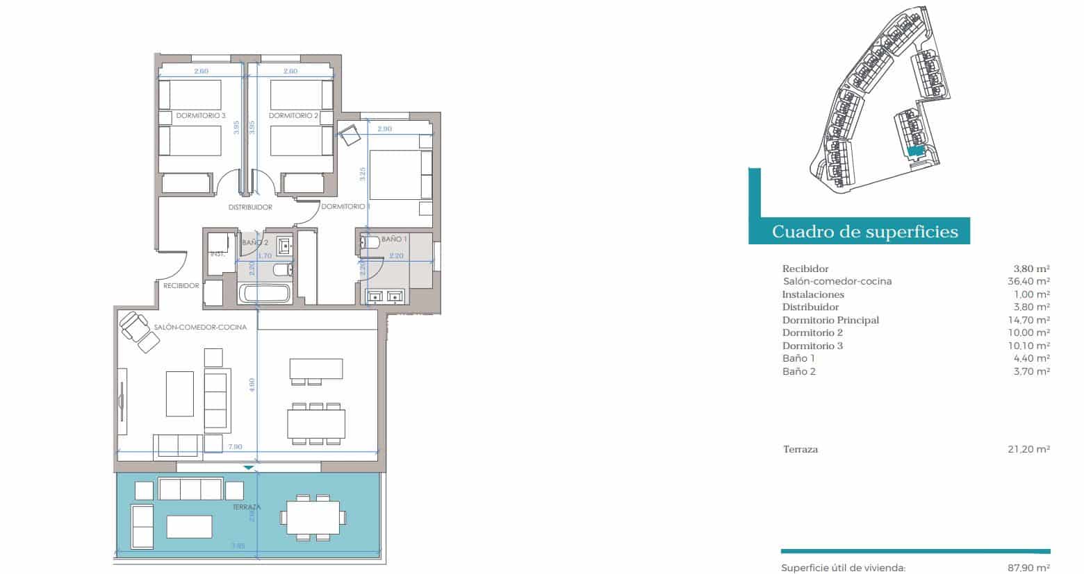 2 Zimmer Wohnung zu verkaufen in Cancelada mit Pool - 443.800 € (Ref: 9440628)