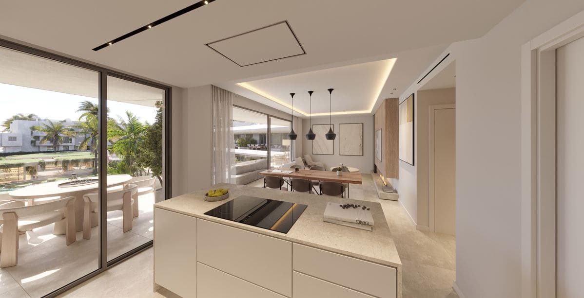 1 quarto Apartamento para venda em Estepona com piscina garagem - 389 000 € (Ref: 9441903)