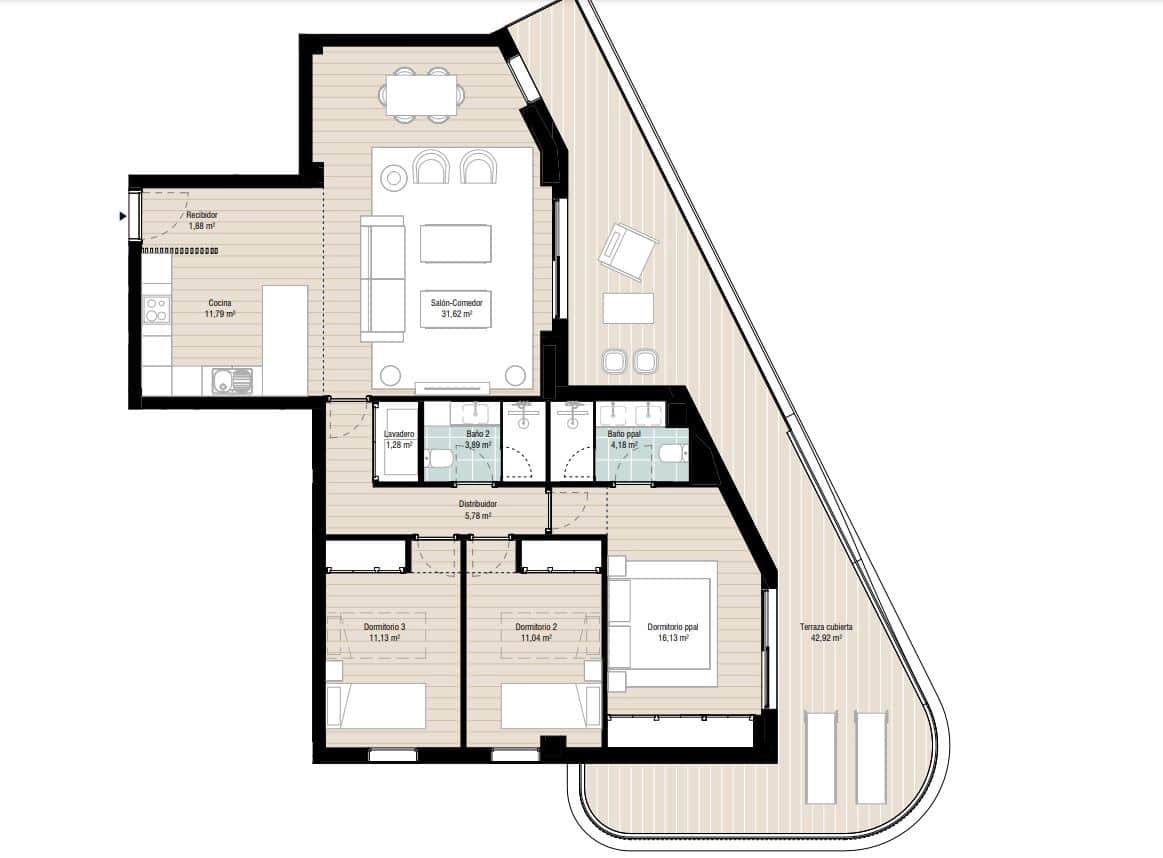 2 sovrum Lägenhet till salu i Marbella med pool - 630 000 € (Ref: 9452801)