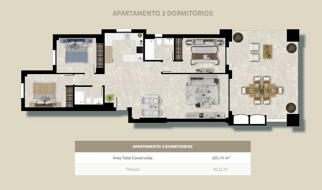 3 quarto Penthouse para venda em Casares com piscina - 535 000 € (Ref: 9468854)