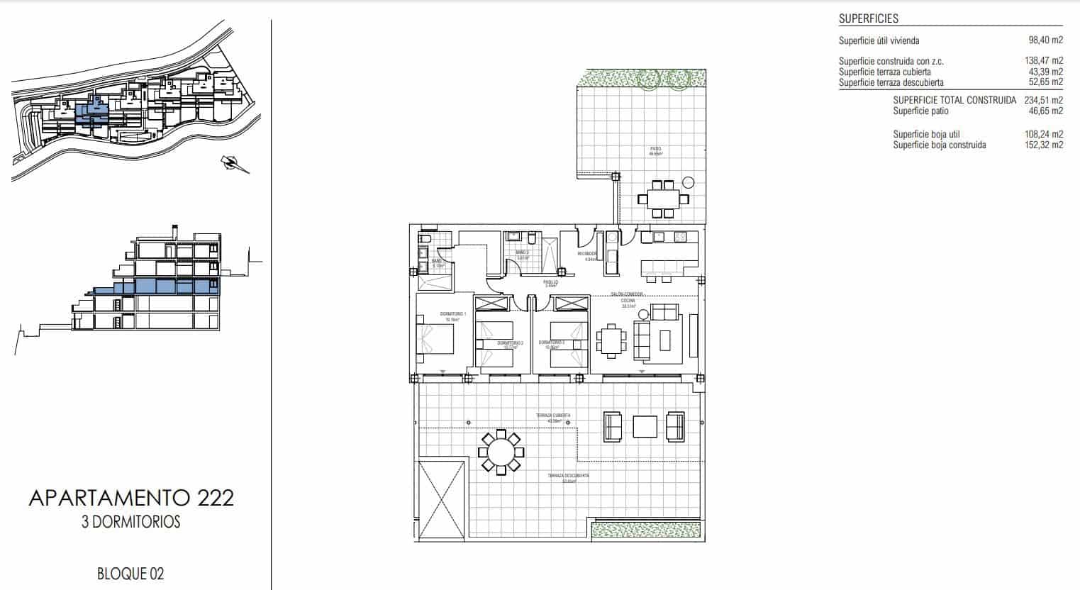 2 bedroom Apartment for sale in Casares with pool - € 584,500 (Ref: 9468857)