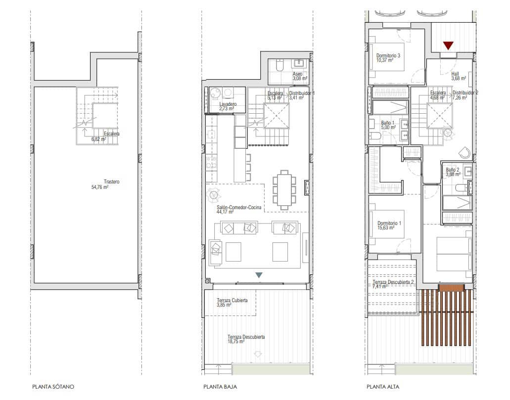 3 sovrum Radhus till salu i Mijas med pool - 859 000 € (Ref: 9468859)