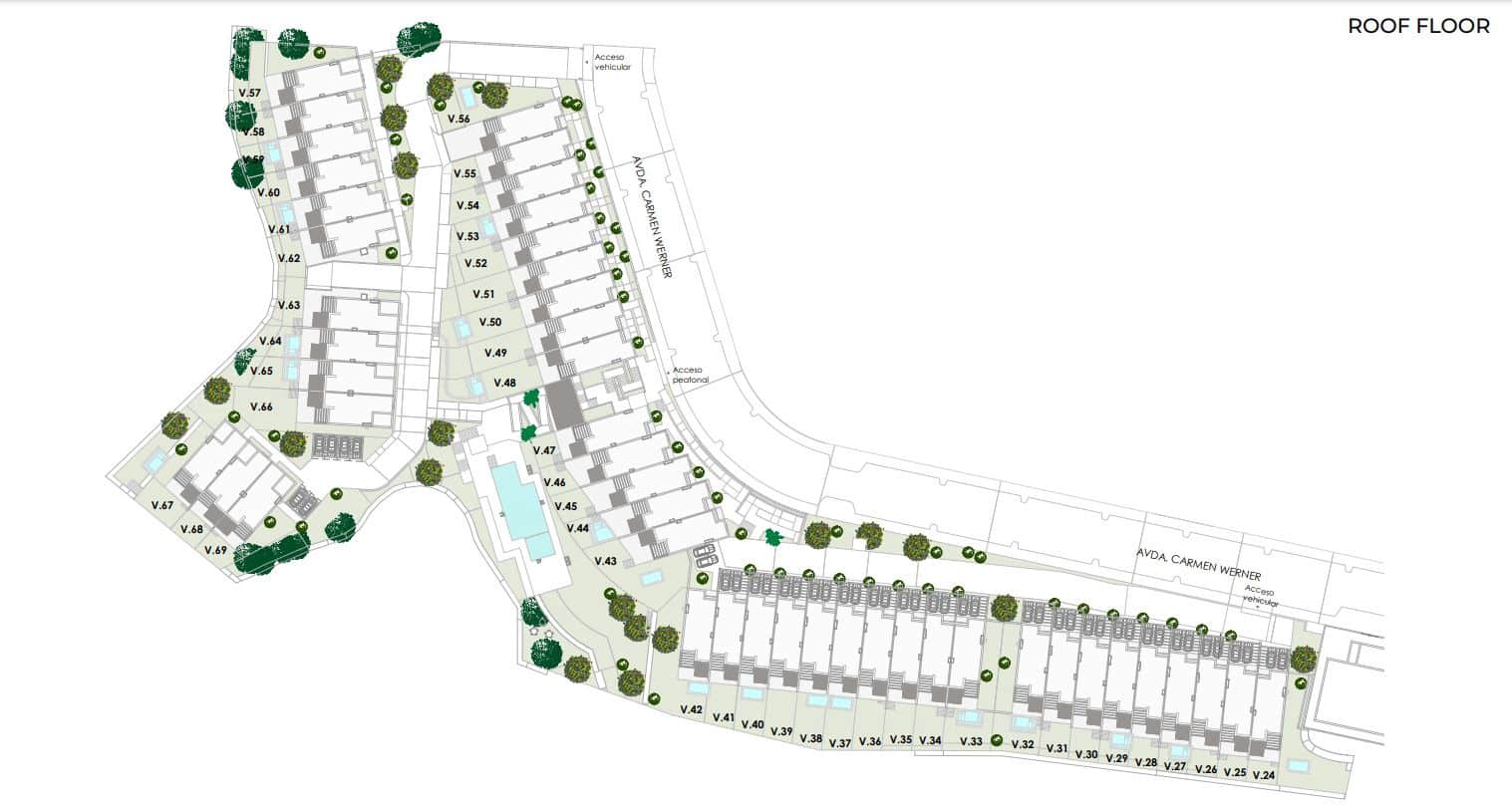 3 sovrum Radhus till salu i Mijas med pool - 859 000 € (Ref: 9468859)