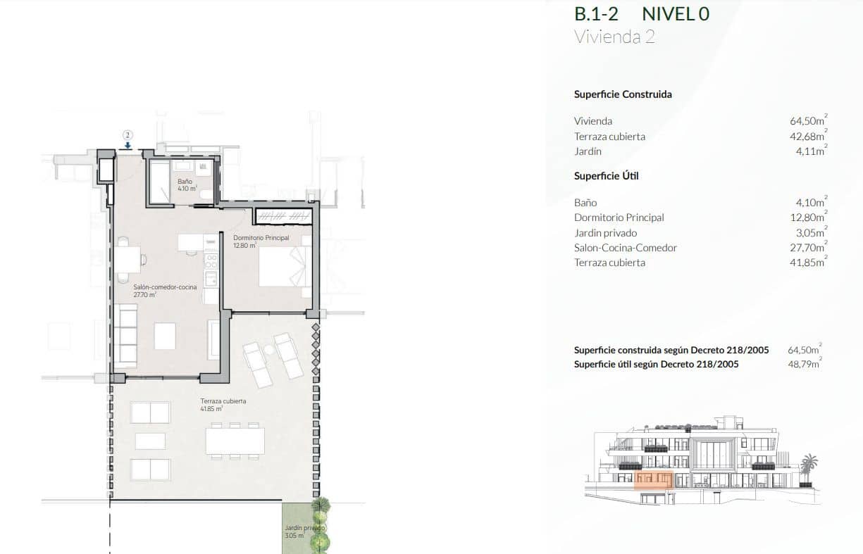 3 quarto Apartamento para venda em Marbella com piscina - 1 150 000 € (Ref: 9468867)