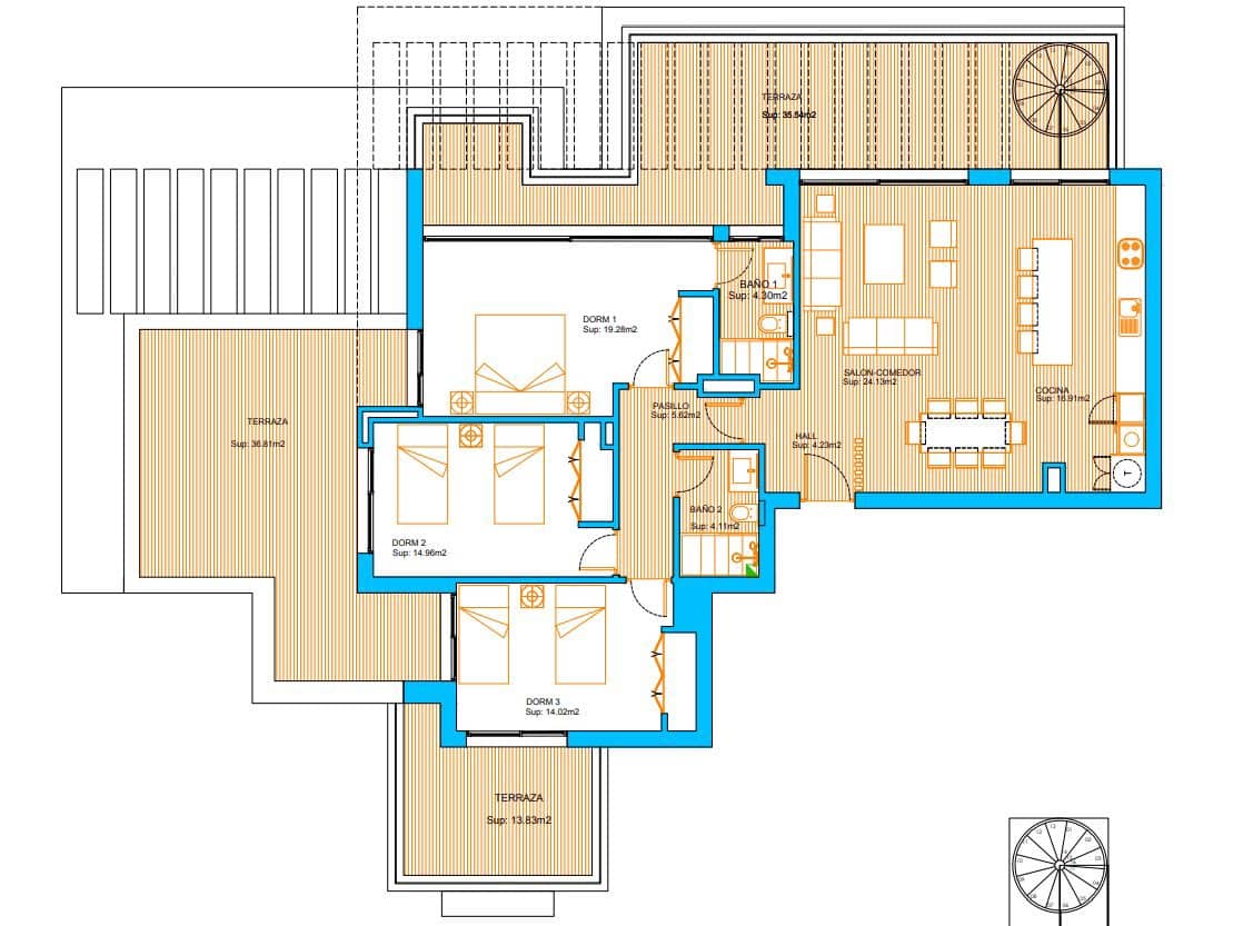 2 camera da letto Appartamento in vendita in Casares con piscina - 335.000 € (Rif: 9468869)