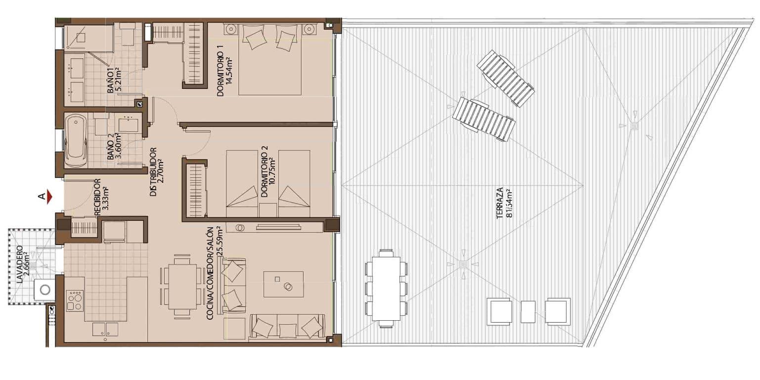 2 camera da letto Appartamento in vendita in Fuengirola con piscina - 425.000 € (Rif: 9468884)