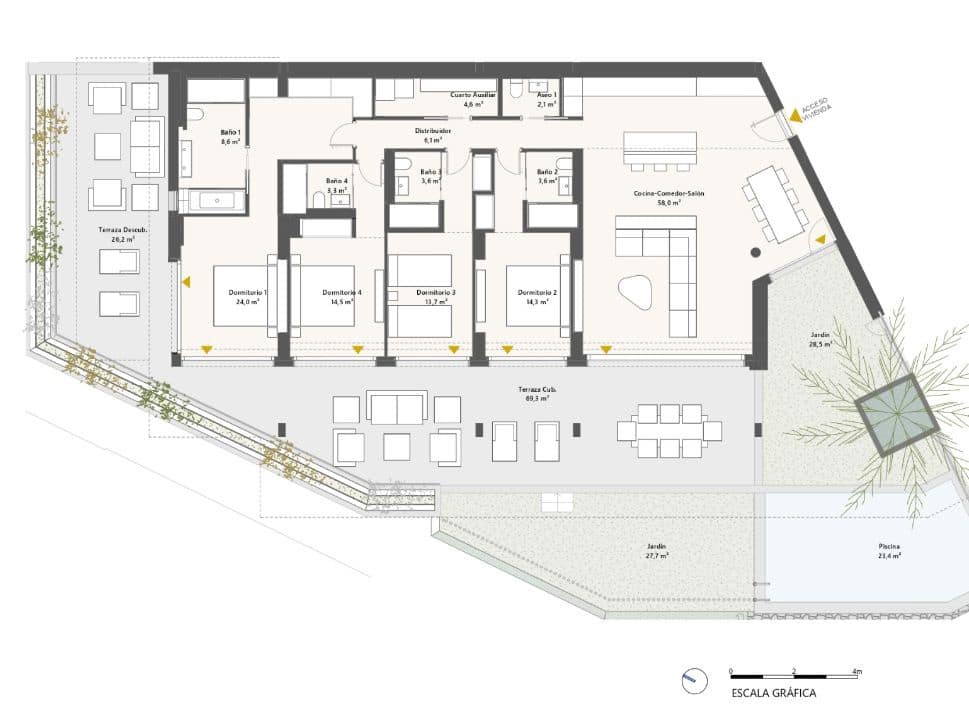 3 camera da letto Appartamento in vendita in Benahavis con piscina - 1.550.000 € (Rif: 9468890)