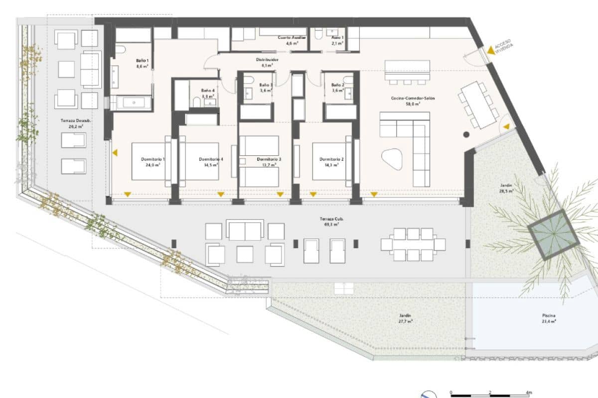 3 chambre Appartement à vendre à La Quinta avec piscine - 1 550 000 € (Ref: 9468890)