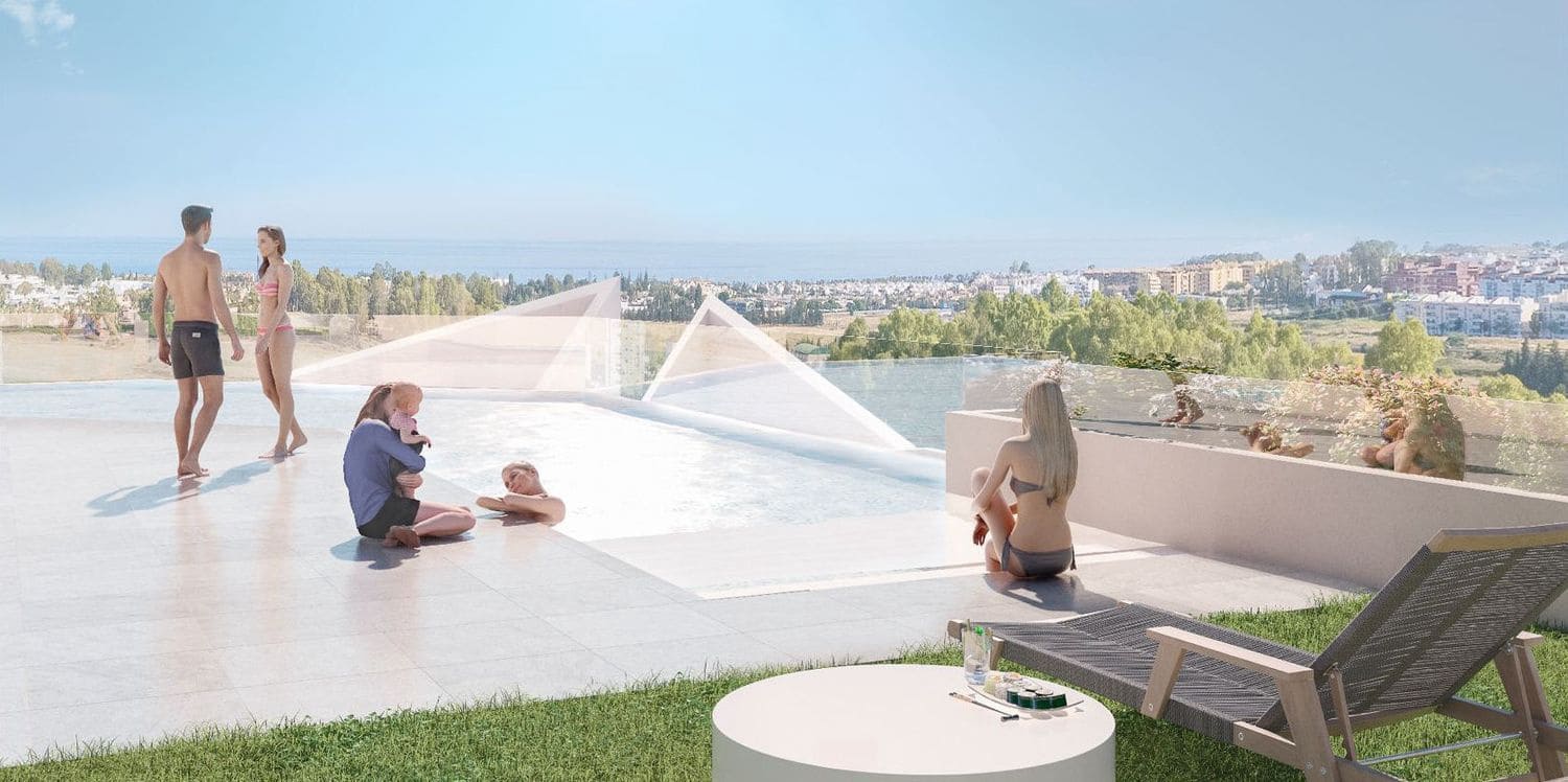 2 sovrum Lägenhet till salu i Marbella med pool garage - 461 000 € (Ref: 9468898)