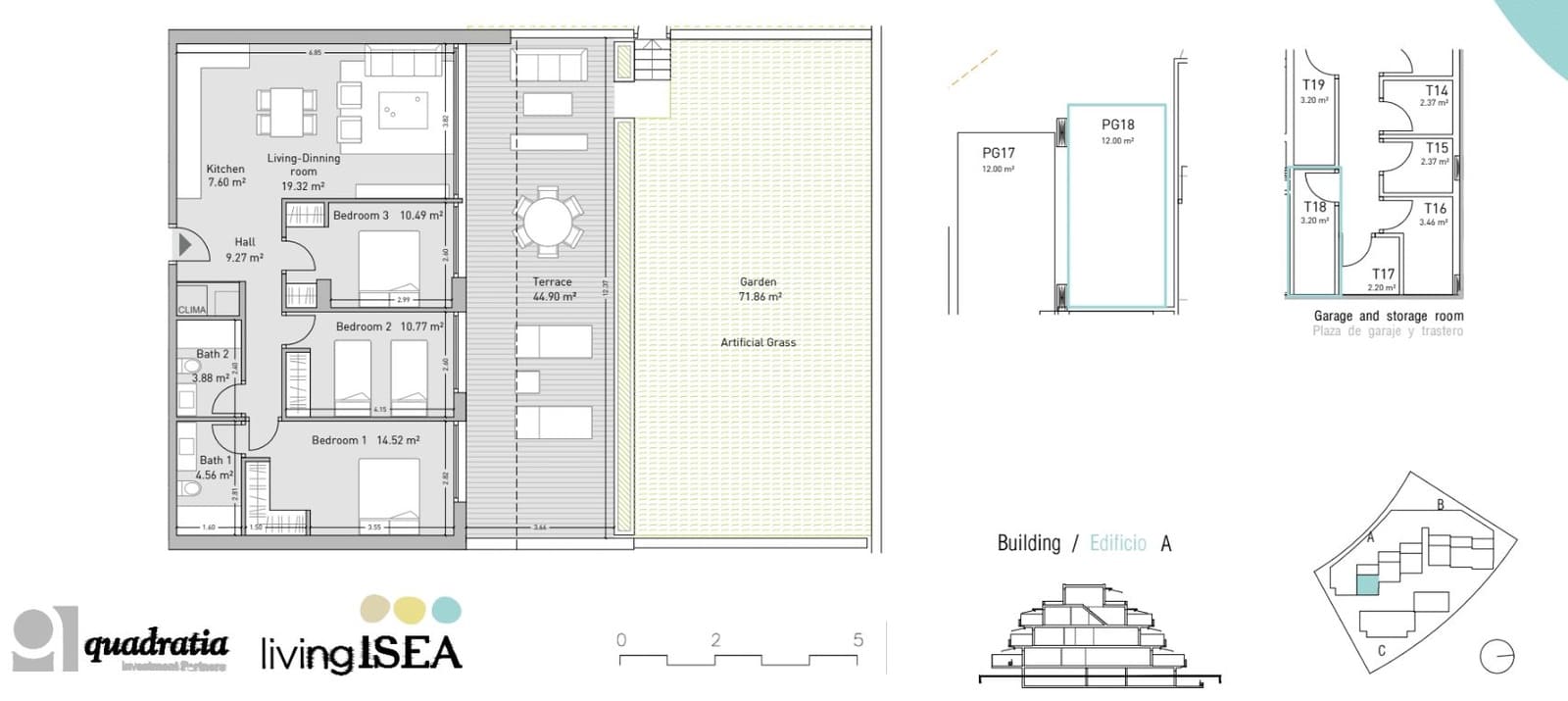 3 quarto Apartamento para venda em Estepona com piscina - 465 000 € (Ref: 9468900)