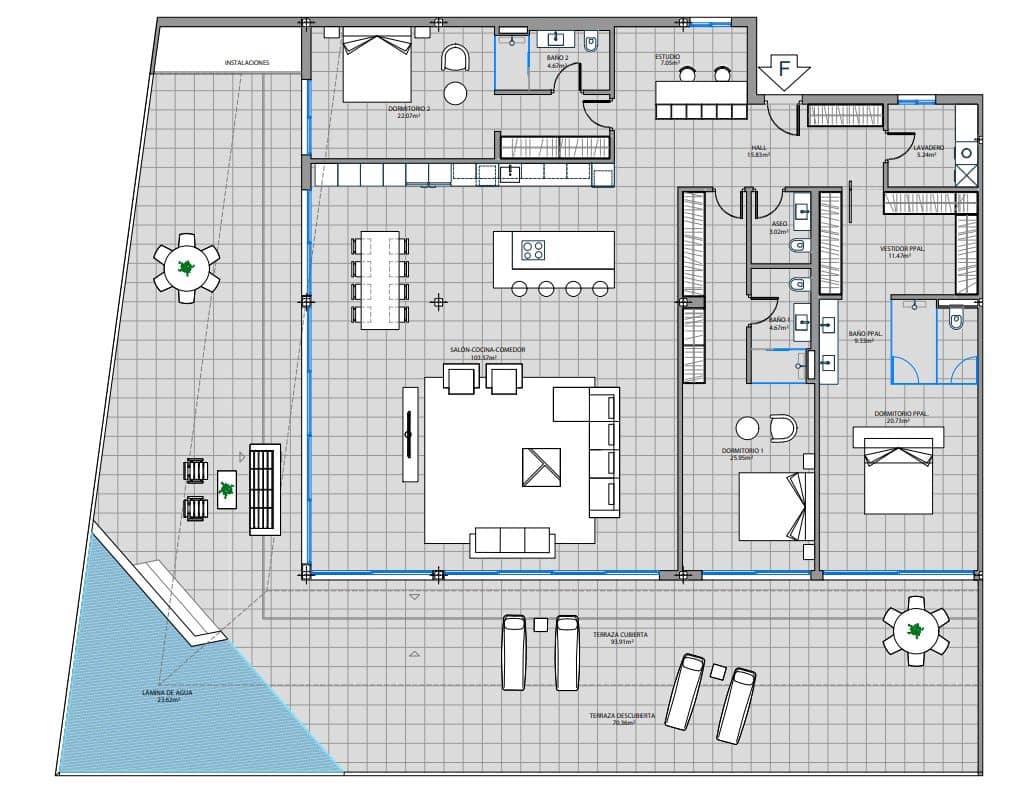 3 camera da letto Appartamento in vendita in Fuengirola con piscina - 1.655.000 € (Rif: 9468901)