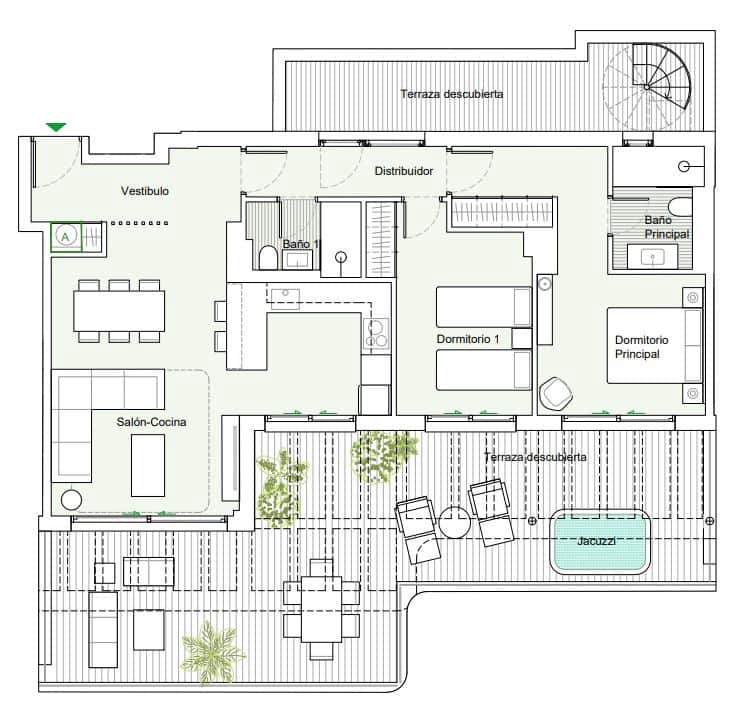 2 chambre Appartement à vendre à Mijas avec piscine garage - 535 000 € (Ref: 9468934)