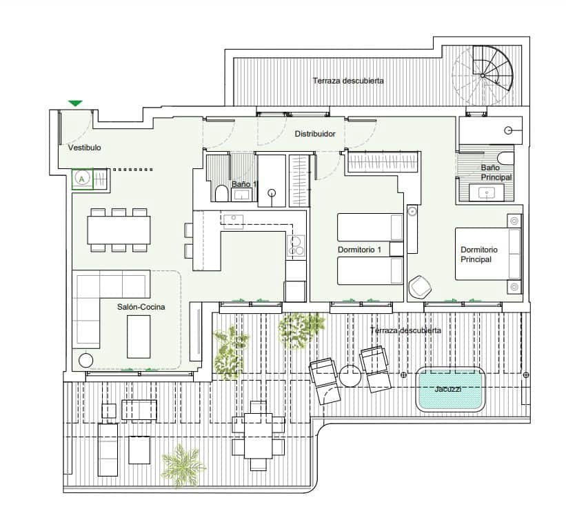 2 chambre Appartement à vendre à Mijas avec piscine garage - 535 000 € (Ref: 9468934)