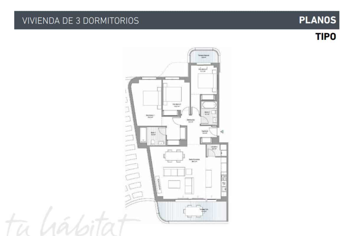 3 sypialnia Apartament przy plaży na sprzedaż w Torremolinos z basenem - 636 000 € (Ref: 9504389)