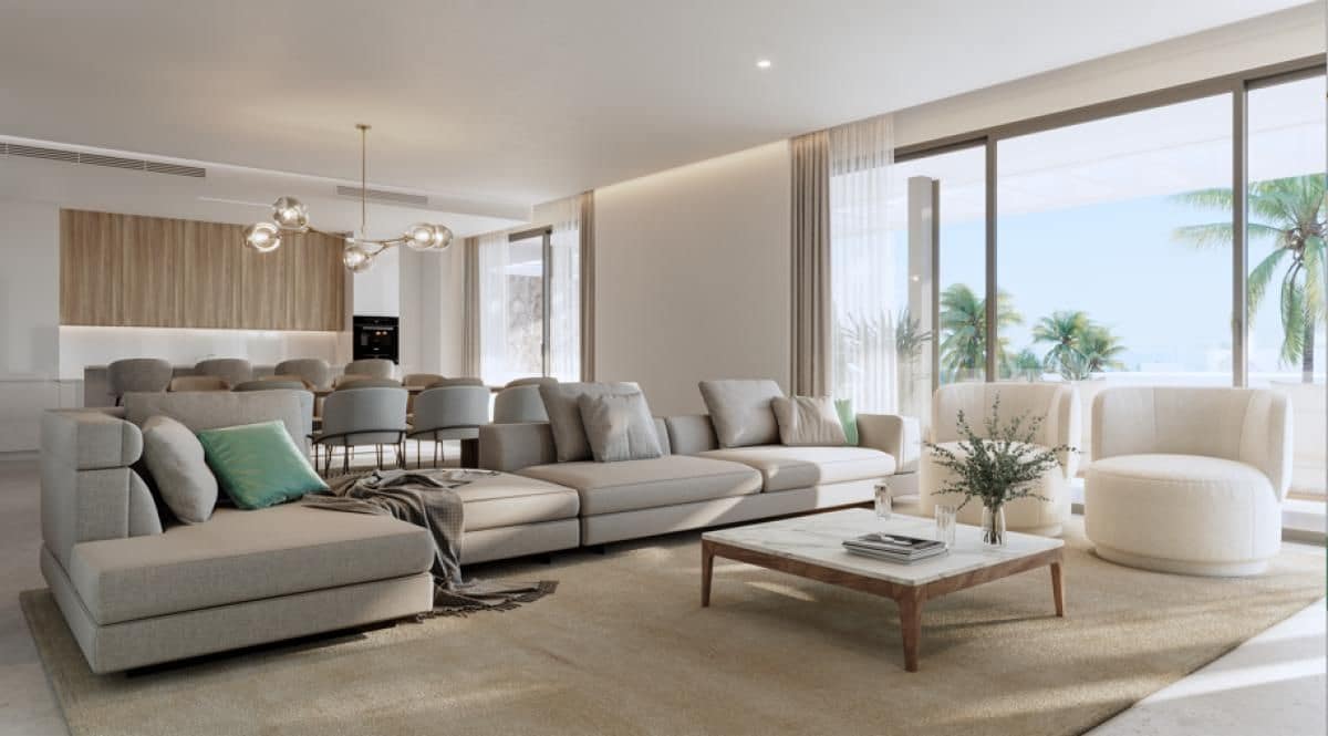 Piso de 2 habitaciones en Marbella en venta con piscina - 995.000 € (Ref: 9530748)