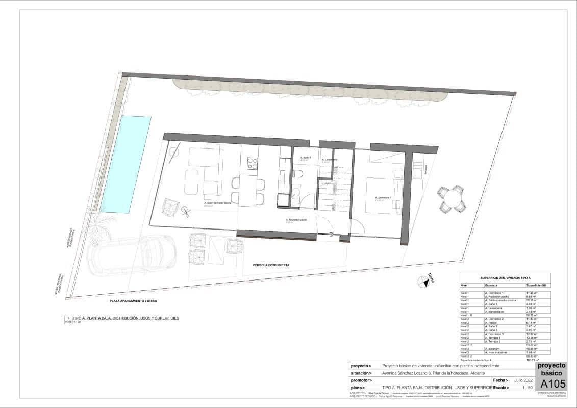 3 soveværelse Villa til salg i Torre de la Horadada med swimmingpool - € 599.900 (Ref: 9530769)