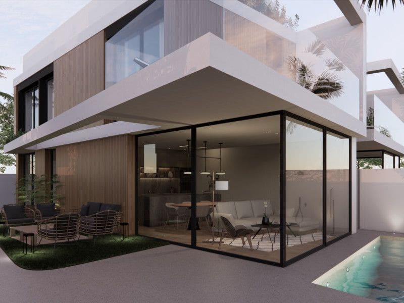 3 soveværelse Villa til salg i Torre de la Horadada med swimmingpool - € 599.900 (Ref: 9530769)