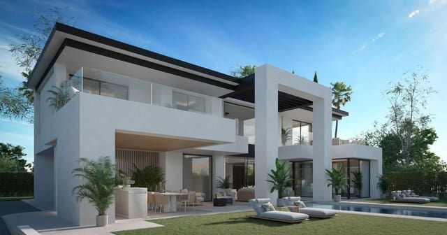 Chalet de 4 habitaciones en New Golden Mile, Estepona en venta con piscina garaje - 2.195.000 € (Ref: 9568762)
