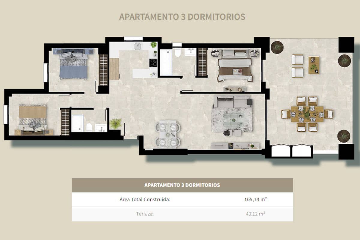 3 camera da letto Attico in vendita in Casares con piscina - 545.000 € (Rif: 9615627)