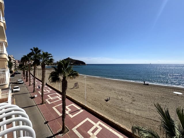 4 sovrum Strandlägenhet att hyra i El Rubial, Aguilas med garage - 1 000 € (Ref: 9319667)