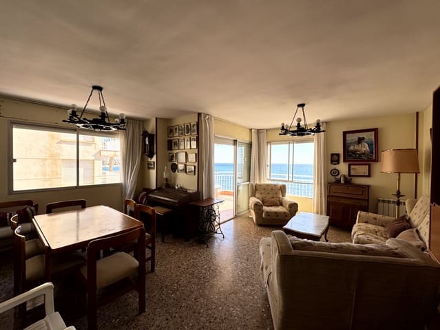 4 sovrum Strandlägenhet att hyra i El Rubial, Aguilas med garage - 1 000 € (Ref: 9319667)