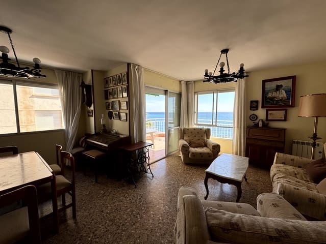 4 sovrum Strandlägenhet att hyra i El Rubial, Aguilas med garage - 1 000 € (Ref: 9319667)