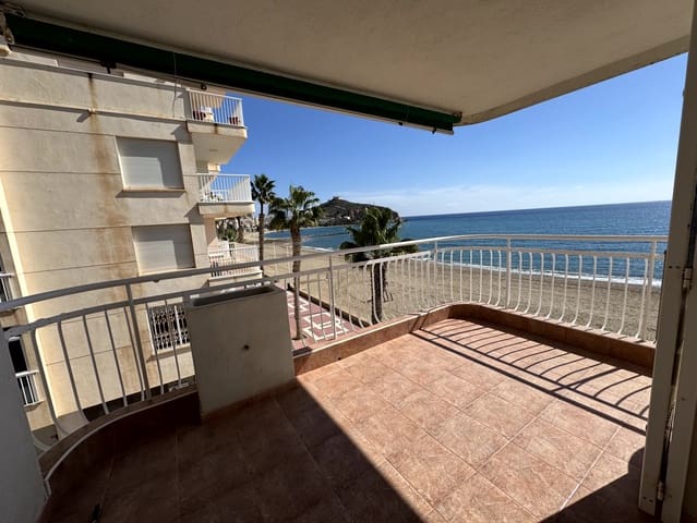 4 sovrum Strandlägenhet att hyra i El Rubial, Aguilas med garage - 1 000 € (Ref: 9319667)