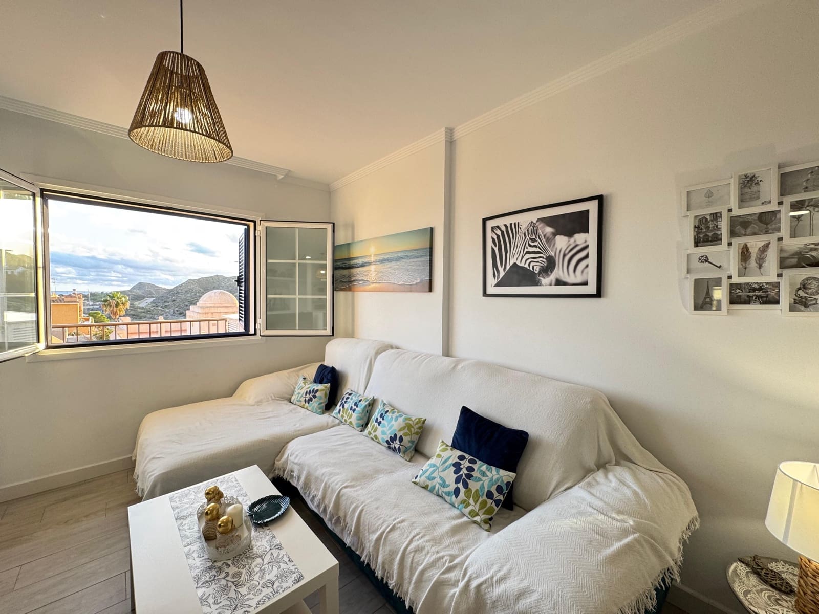 2 bedroom Beach Apartment for rent in El Pozo del Esparto with pool garage - € 850 (Ref: 9369178)