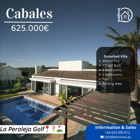 Villa te koop in La Peraleja Golf Resort, Murcia stad met zwembad garage - € 298.000 (Ref: 9500713)
