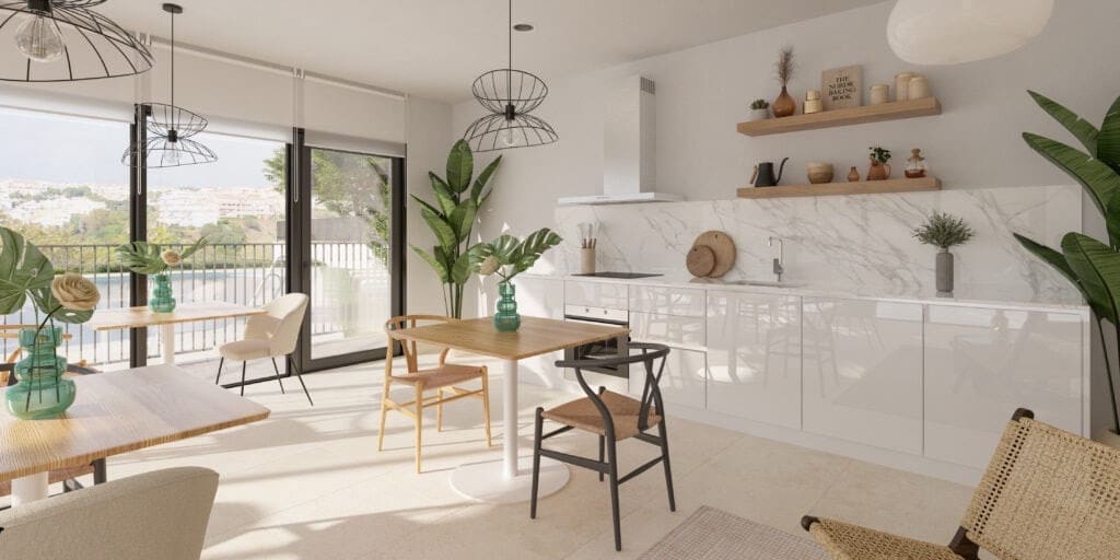 2 sovrum Lägenhet till salu i La Cala de Mijas med pool - 473 500 € (Ref: 9108191)