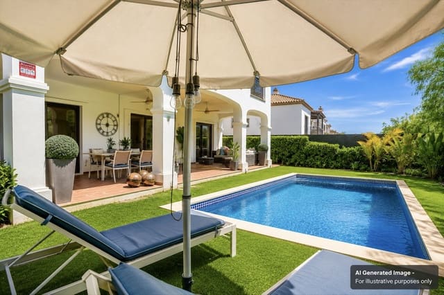 Chalet de 3 habitaciones en Valle Romano Golf, Estepona en venta con piscina - 849.750 € (Ref: 9186288)