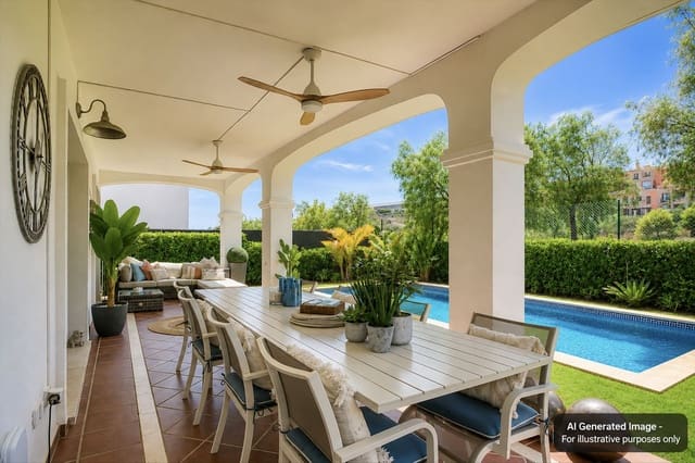 Chalet de 3 habitaciones en Valle Romano Golf, Estepona en venta con piscina - 849.750 € (Ref: 9186288)