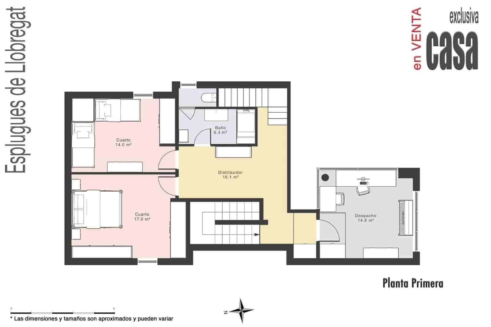 5 soveværelse Villa til salg i Esplugues de Llobregat med garage - € 1.650.000 (Ref: 8790024)