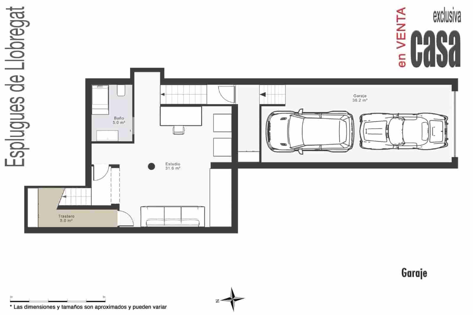 5 quarto Moradia para venda em Esplugues de Llobregat com garagem - 1 650 000 € (Ref: 8790024)