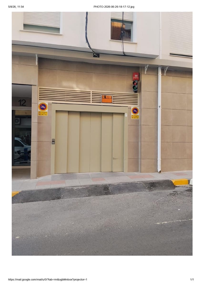 Garage for sale in Ibi - € 17,500 (Ref: 9999678)