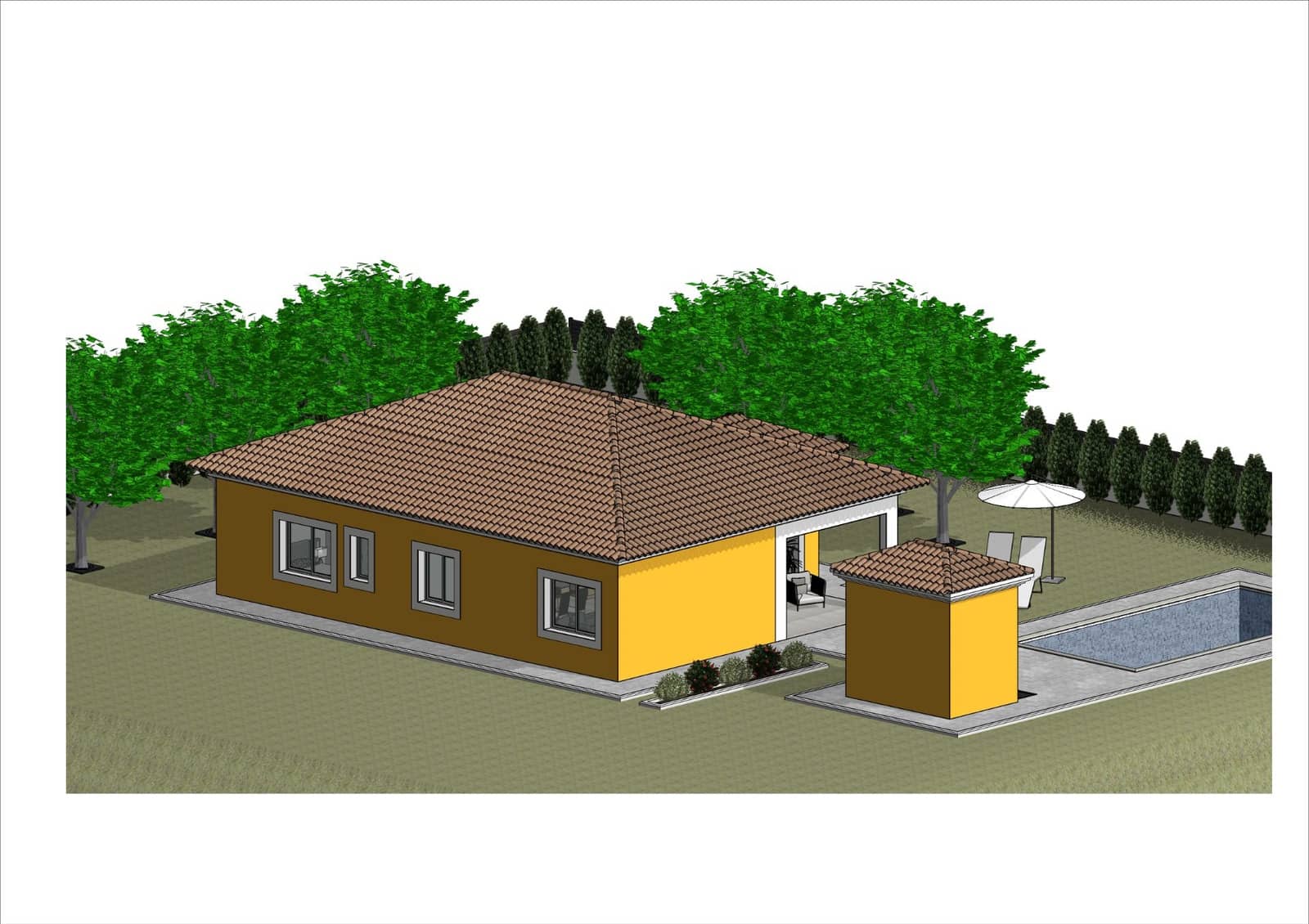 2 bedroom Villa for sale in Aspe with pool garage - € 235,500 (Ref: 9129310)