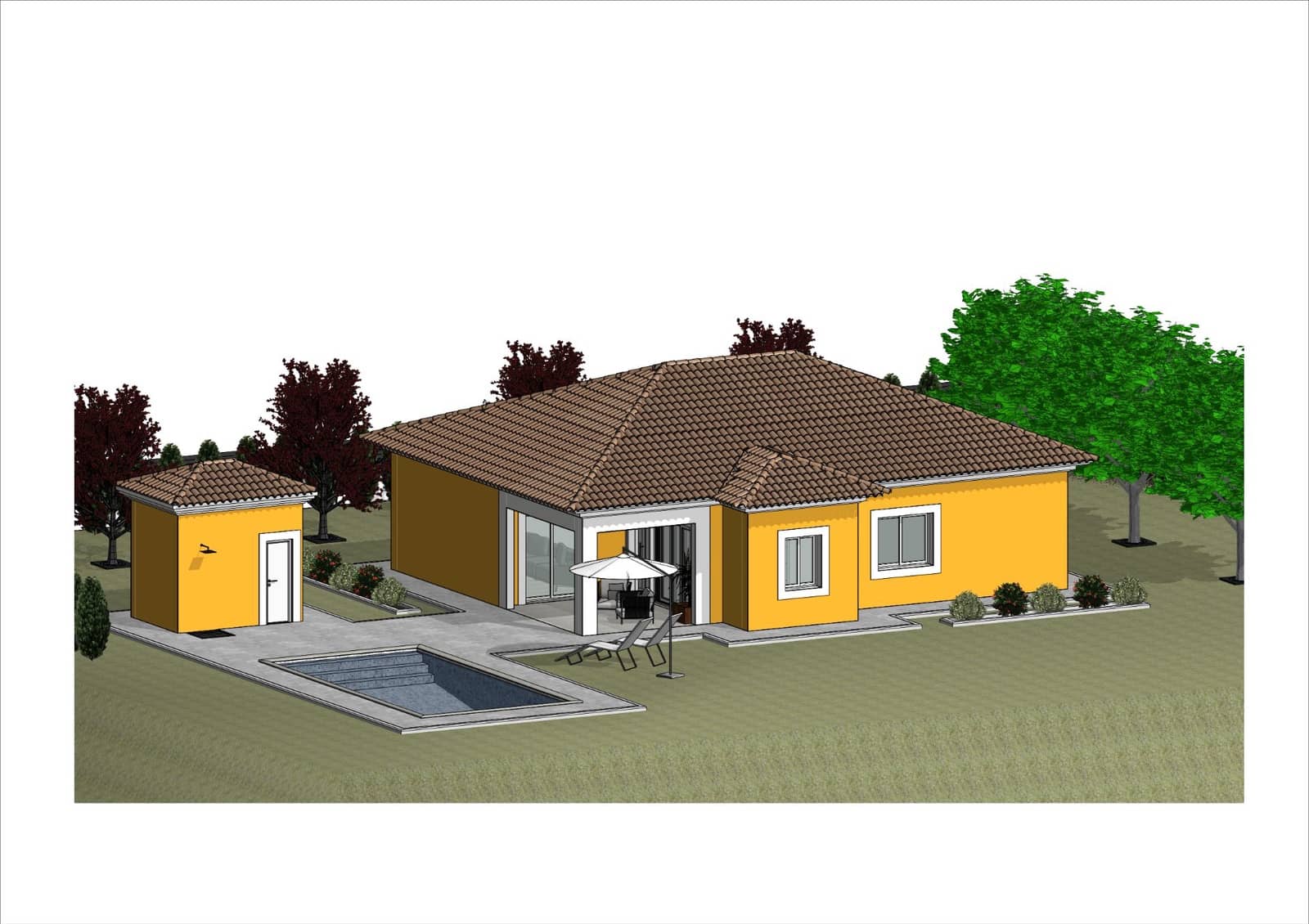 2 bedroom Villa for sale in Aspe with pool garage - € 235,500 (Ref: 9129310)