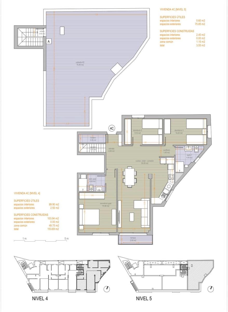 2 bedroom Flat for sale in Huercal de Almeria with pool - € 195,000 (Ref: 10011573)